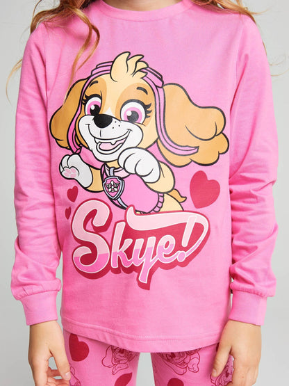 Brand Threads Pink Paw Patrol Pyjama Set - image 3