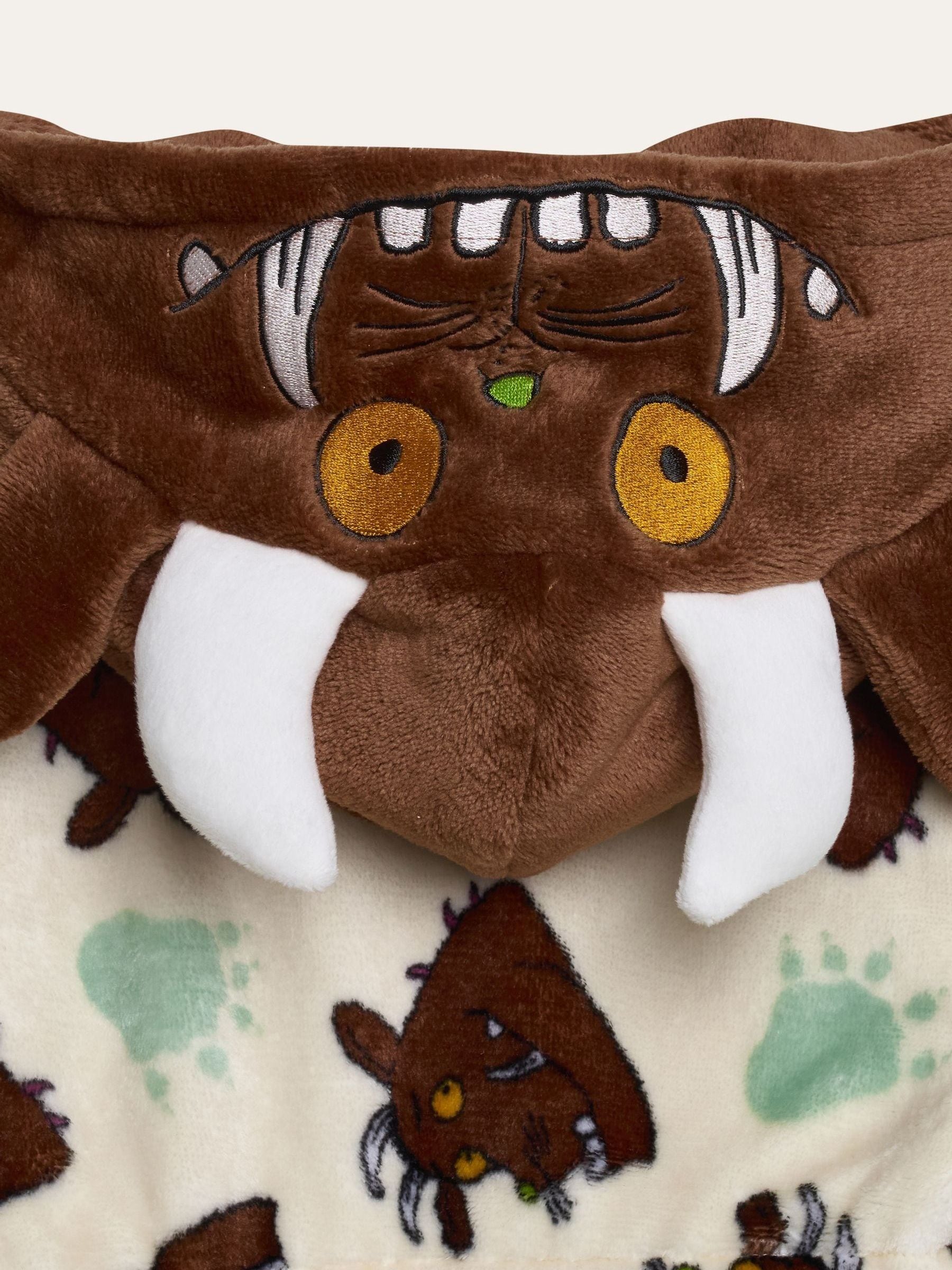 Dsiney Kidz - Brand Threads Cream Gruffalo Fleece Robe image 3