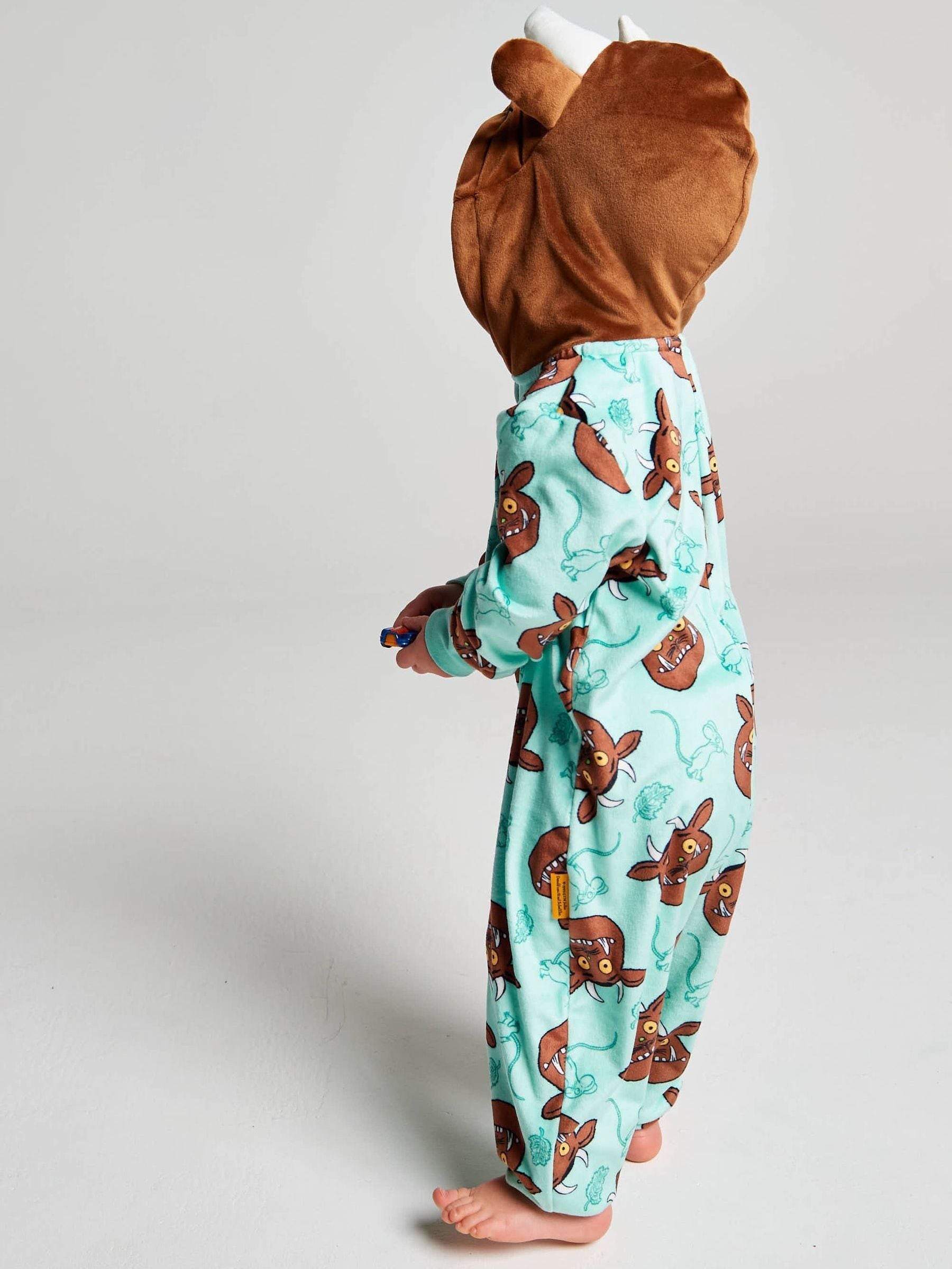 Dsiney Kidz - Brand Threads Green Gruffalo Fleece All-In-One image 1