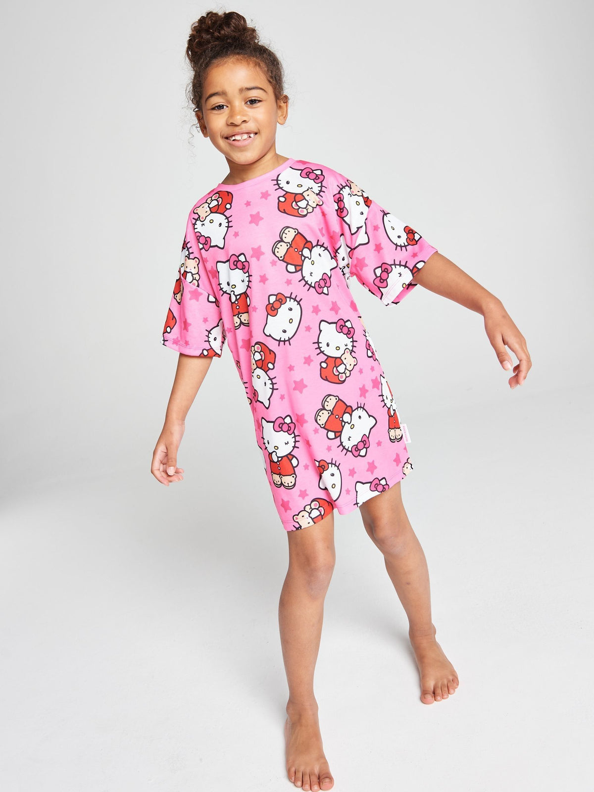 Brand Threads Pink Hello Kitty Nightie - image 1