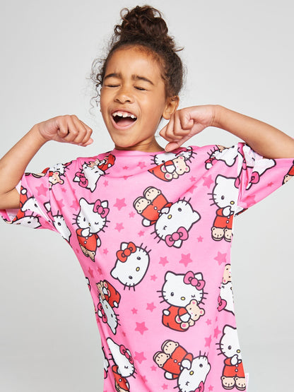Brand Threads Pink Hello Kitty Nightie - image 4