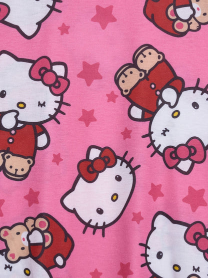 Brand Threads Pink Hello Kitty Nightie - image 9