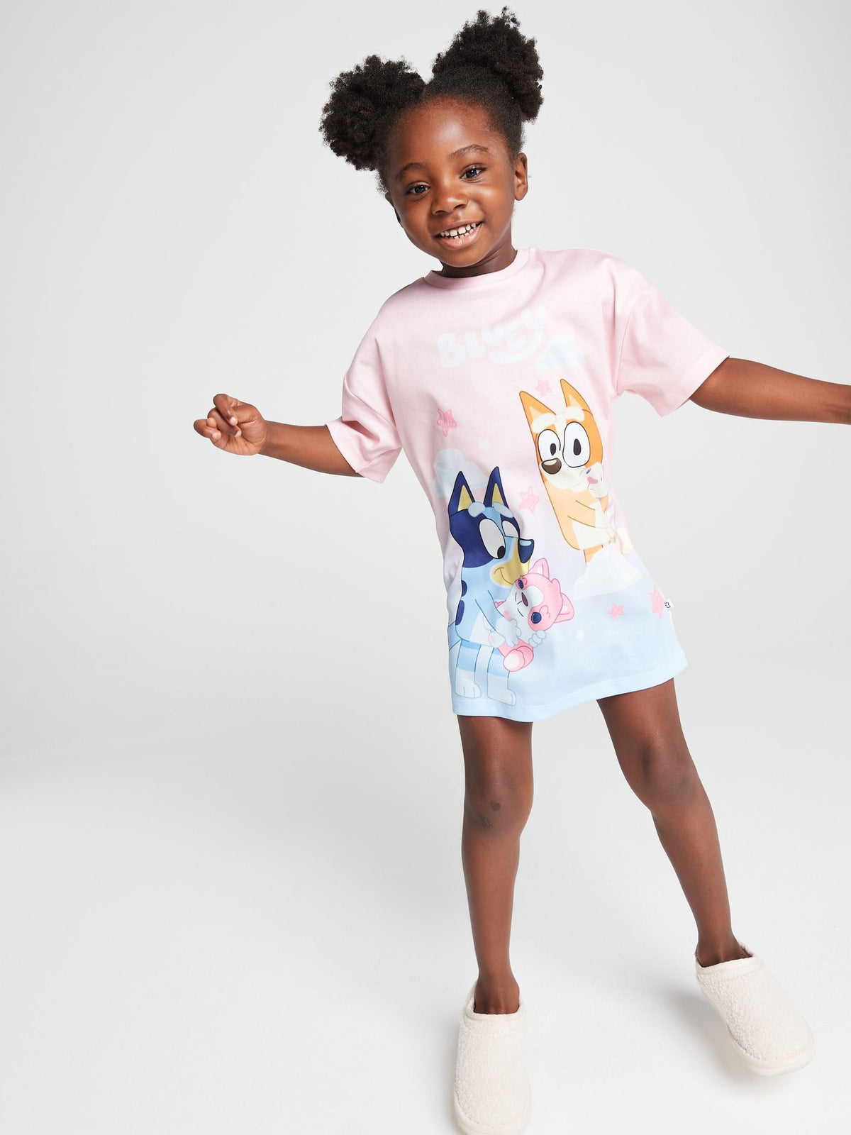 Brand Threads Pink Bluey Nightie - image 1