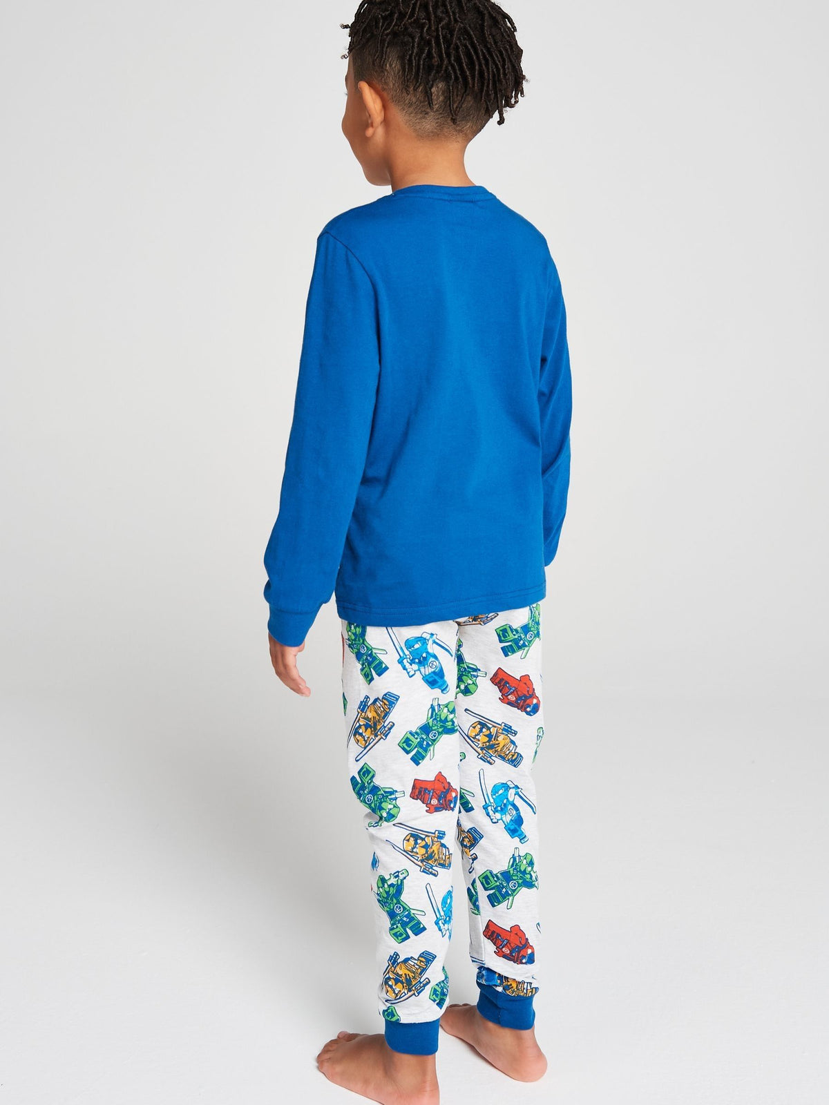 Brand Threads Blue Lego Ninjago Pyjamas Set - image 6