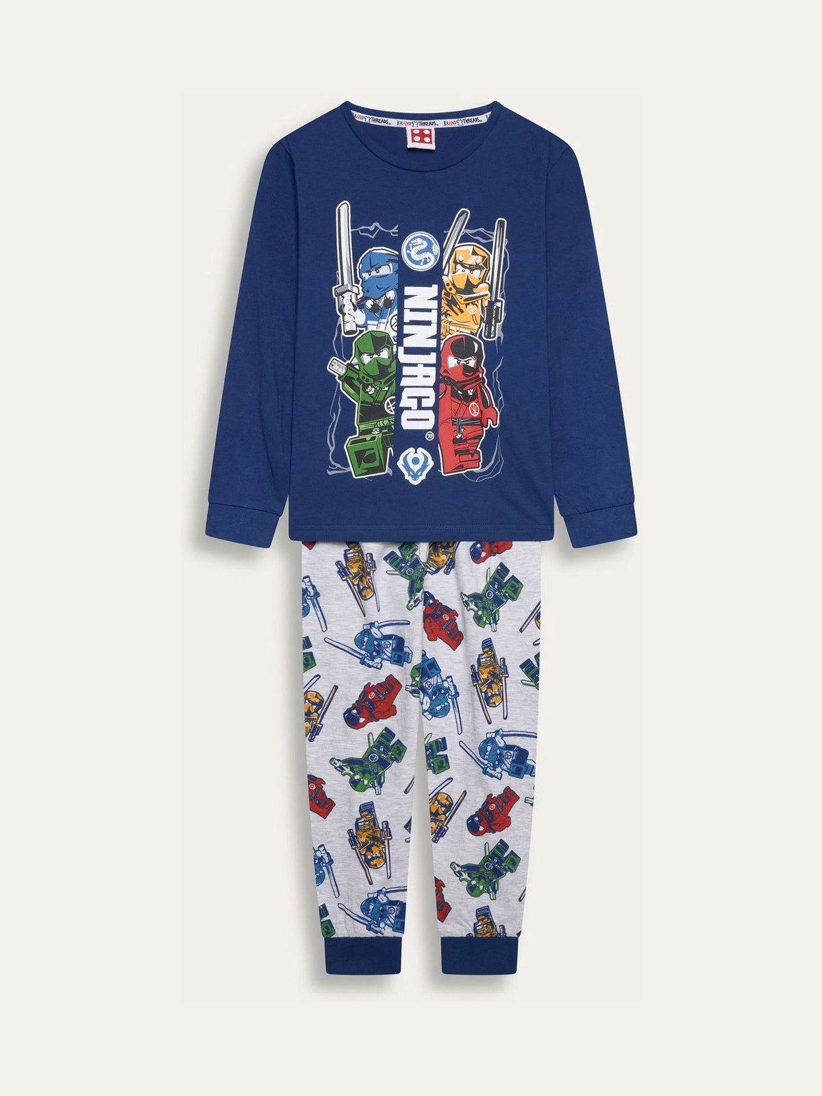 Brand Threads Blue Lego Ninjago Pyjamas Set - image 7