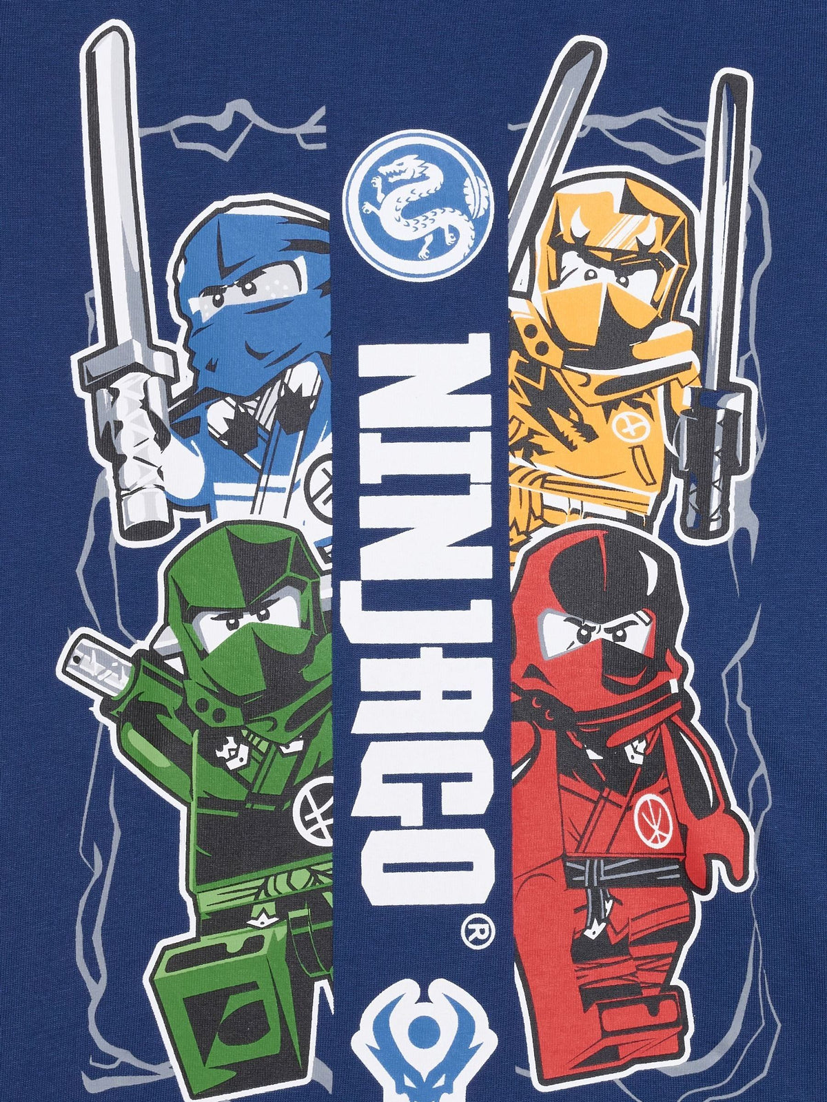 Brand Threads Blue Lego Ninjago Pyjamas Set - image 9