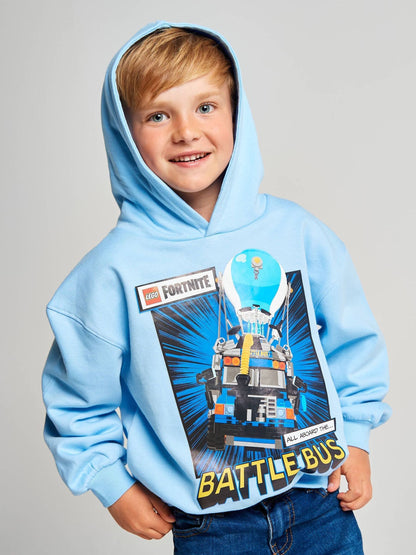 Dsiney Kidz - Brand Threads Blue Lego Fortnite Hoodie image 1