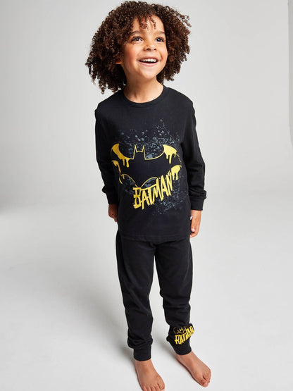 Dsiney Kidz - Brand Threads Black Batman Pyjama Set image 1