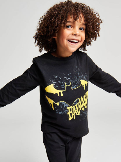 Dsiney Kidz - Brand Threads Black Batman Pyjama Set image 2