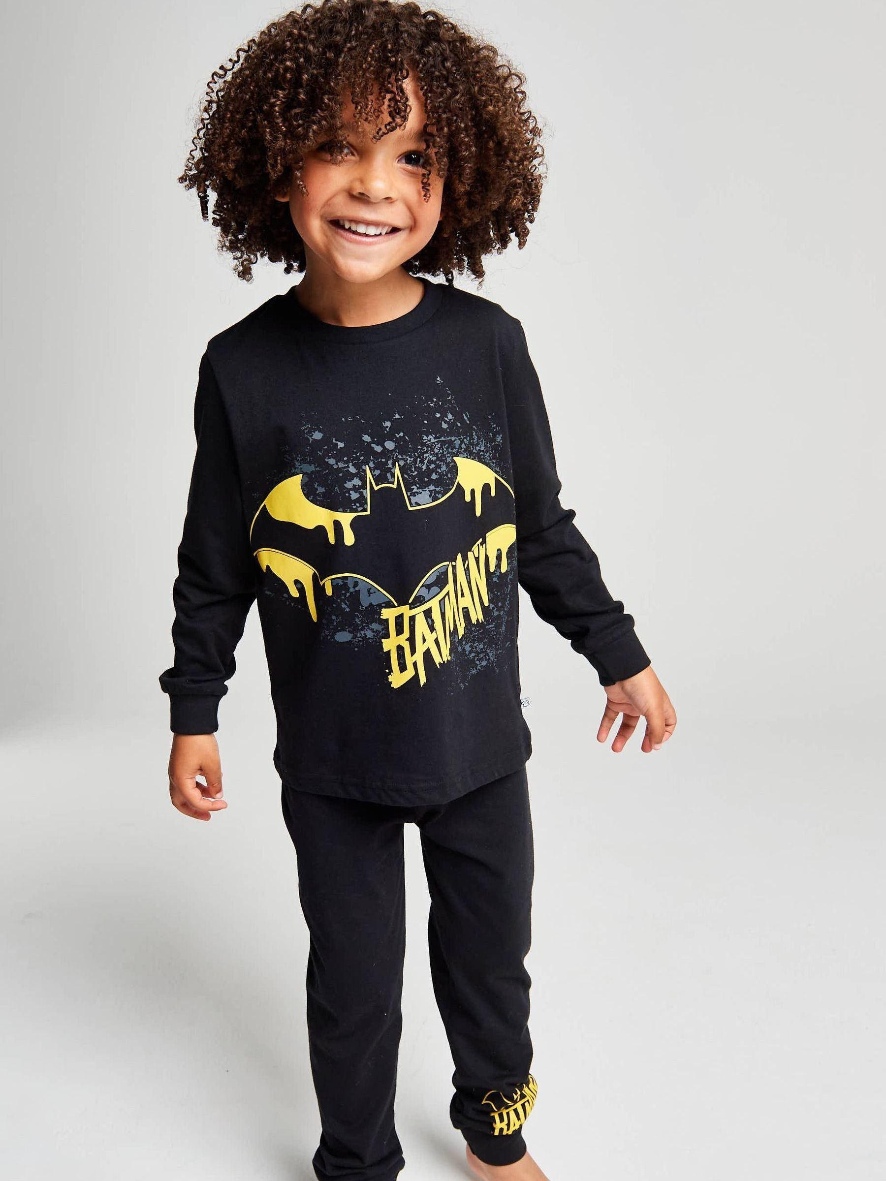 Dsiney Kidz - Brand Threads Black Batman Pyjama Set image 4