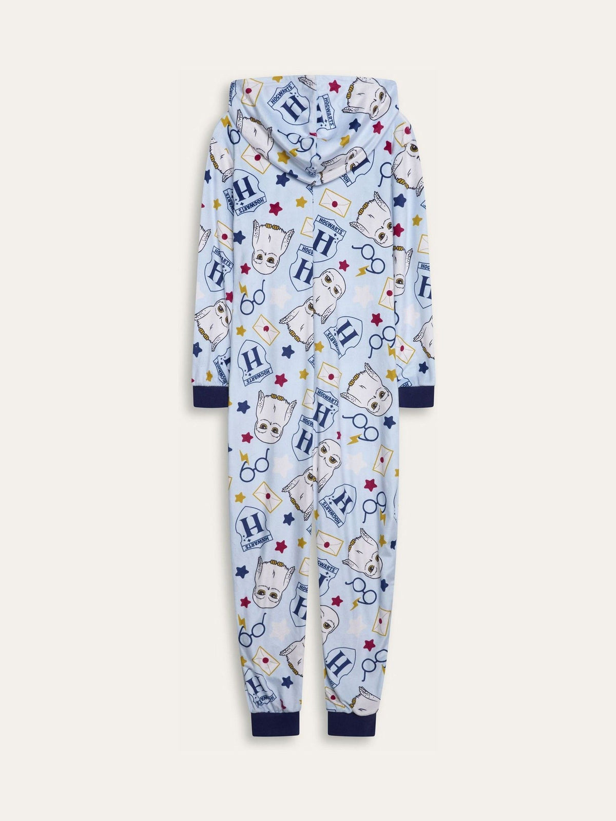 Brand Threads Blue Harry Potter Fleece All-In-One - image 8