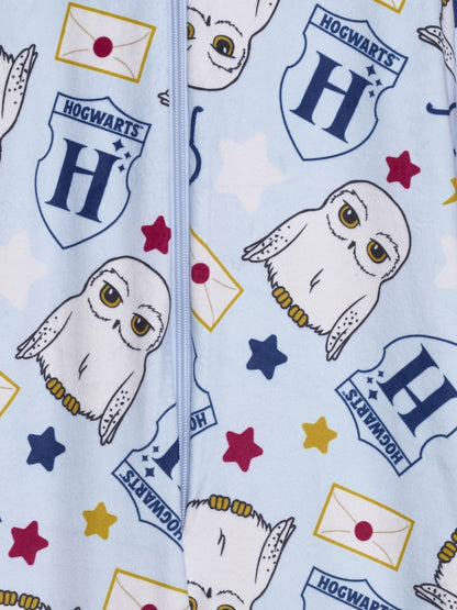 Brand Threads Blue Harry Potter Fleece All-In-One - image 9
