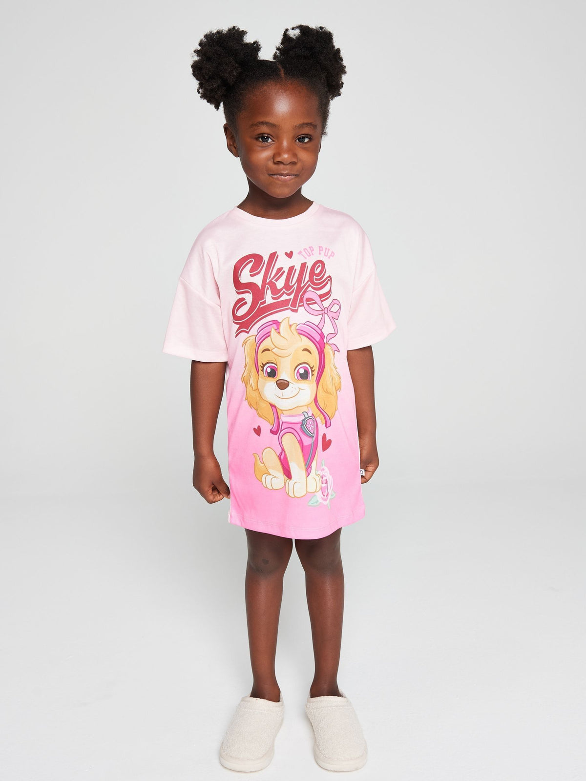Brand Threads Pink Paw Patrol Nightie - image 2