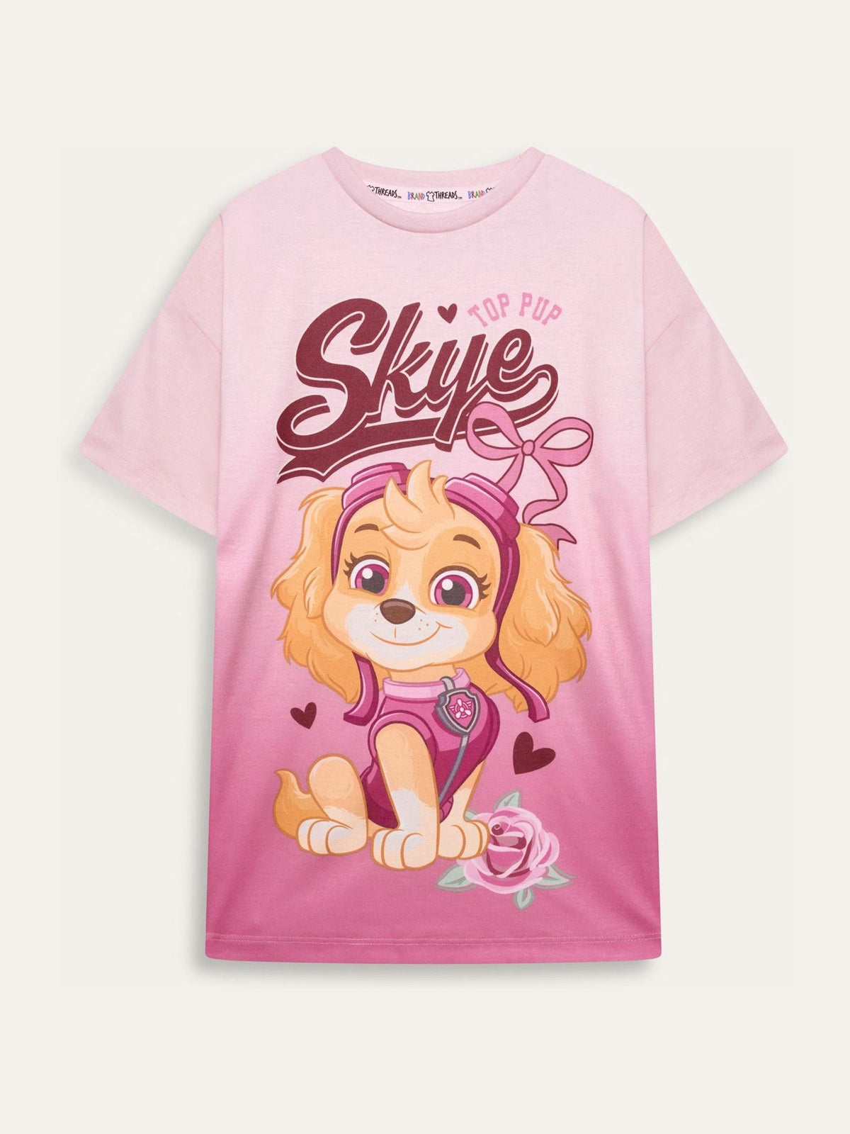 Brand Threads Pink Paw Patrol Nightie - image 7