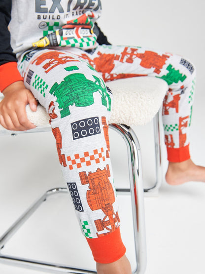 Brand Threads Grey Lego City Pyjamas Set - image 3