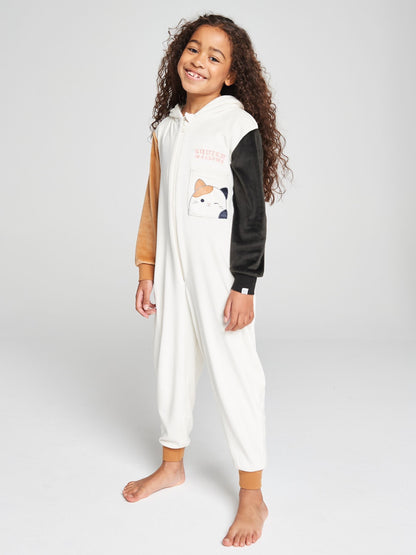 Brand Threads Cream Squishmallows Fleece All-In-One - image 1