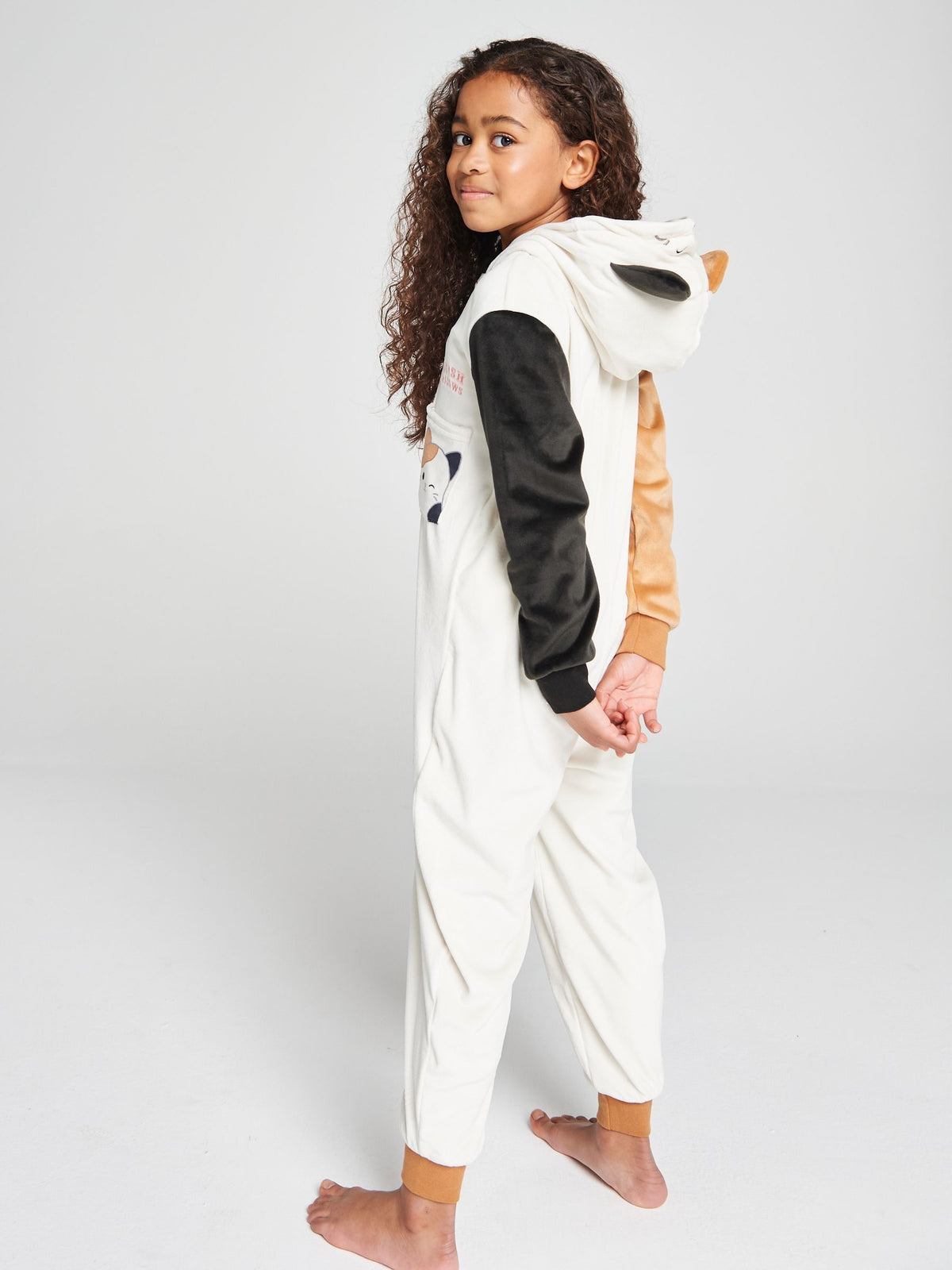 Brand Threads Cream Squishmallows Fleece All-In-One - image 2