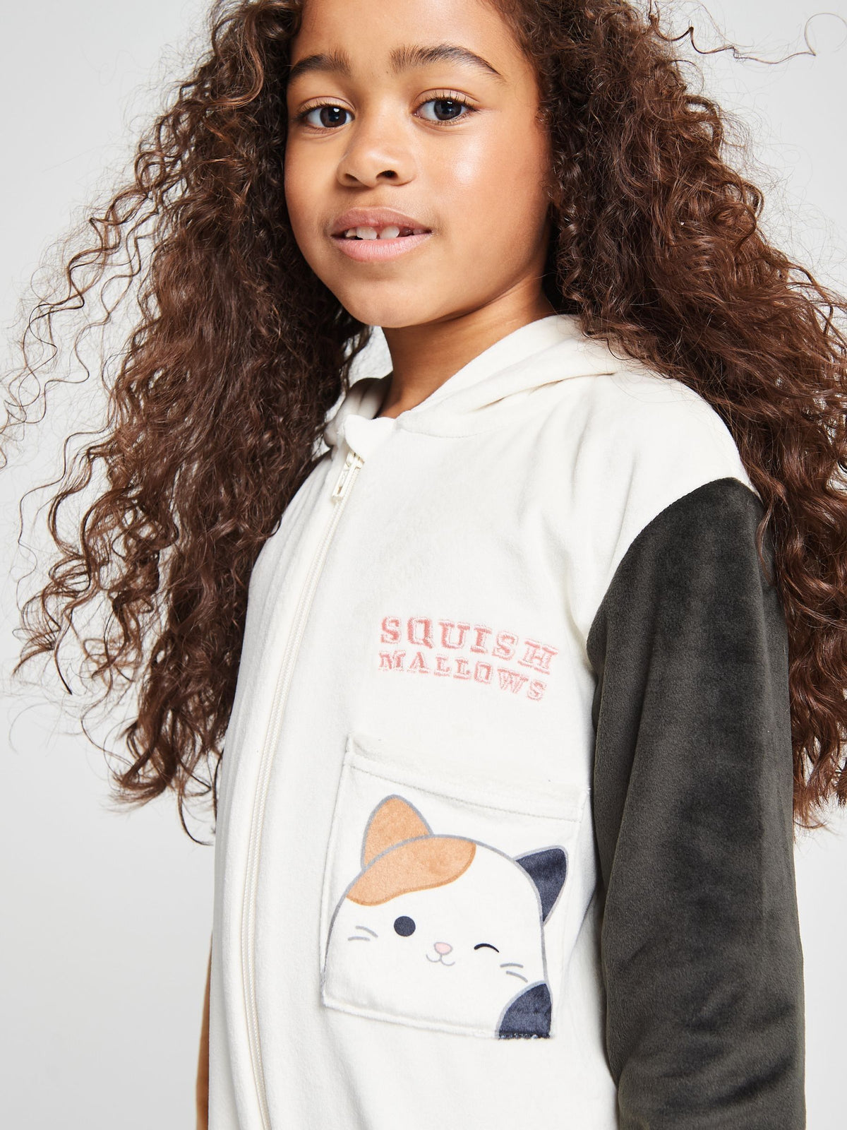Brand Threads Cream Squishmallows Fleece All-In-One - image 4