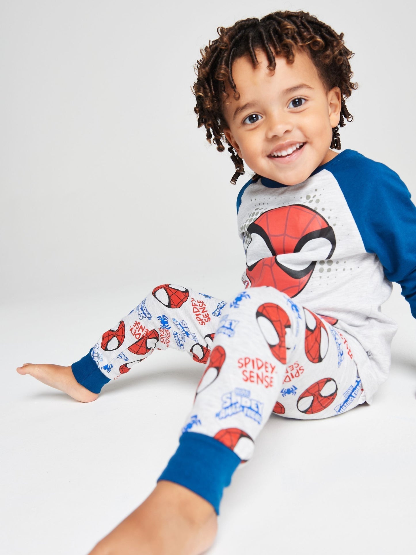 Dsiney Kidz - Brand Threads Grey Spidey & Friends Pyjamas Set image 4