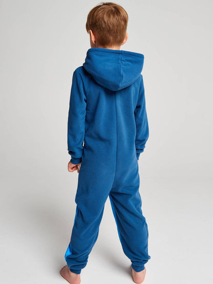 Dsiney Kidz - Brand Threads Blue Sonic The Hedgehog Fleece All-In-One image 3