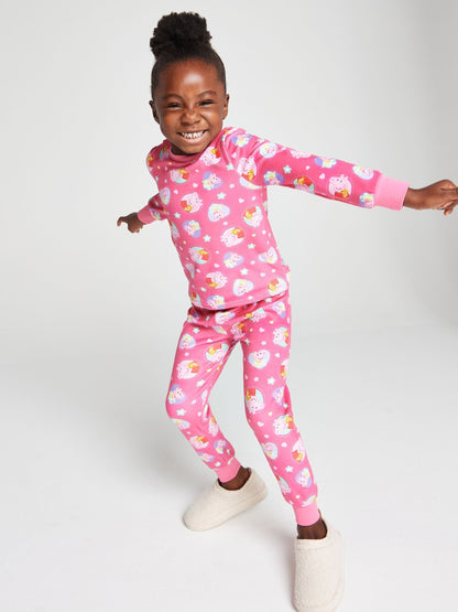Brand Threads Pink Peppa Pig Fleece Twosie Pyjamas Set - image 2