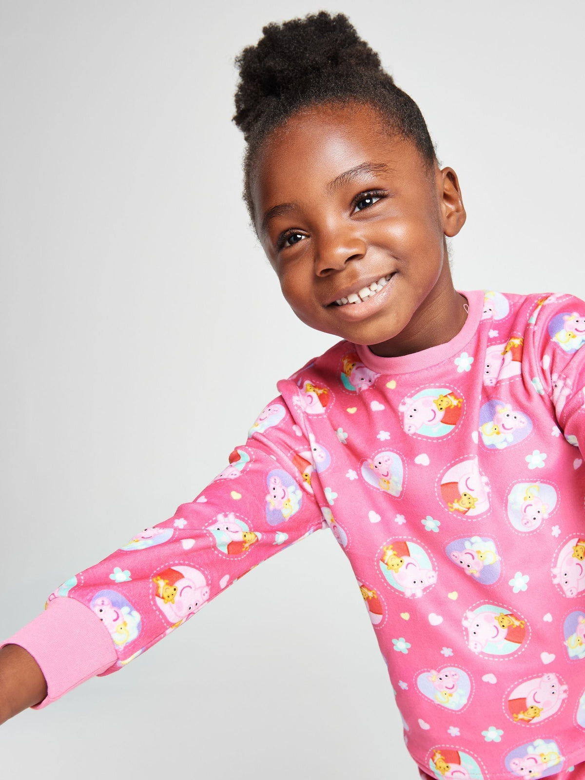 Brand Threads Pink Peppa Pig Fleece Twosie Pyjamas Set - image 3