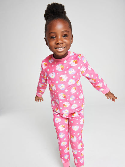 Brand Threads Pink Peppa Pig Fleece Twosie Pyjamas Set - image 4