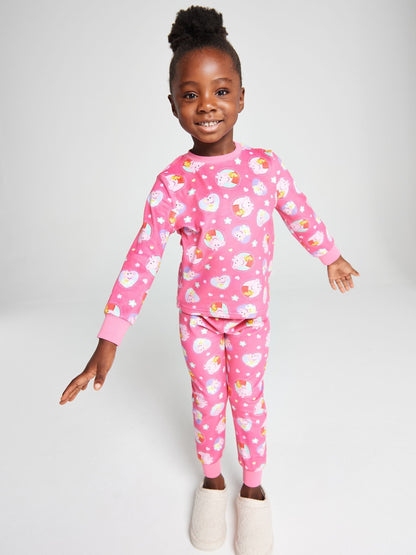 Brand Threads Pink Peppa Pig Fleece Twosie Pyjamas Set - image 5