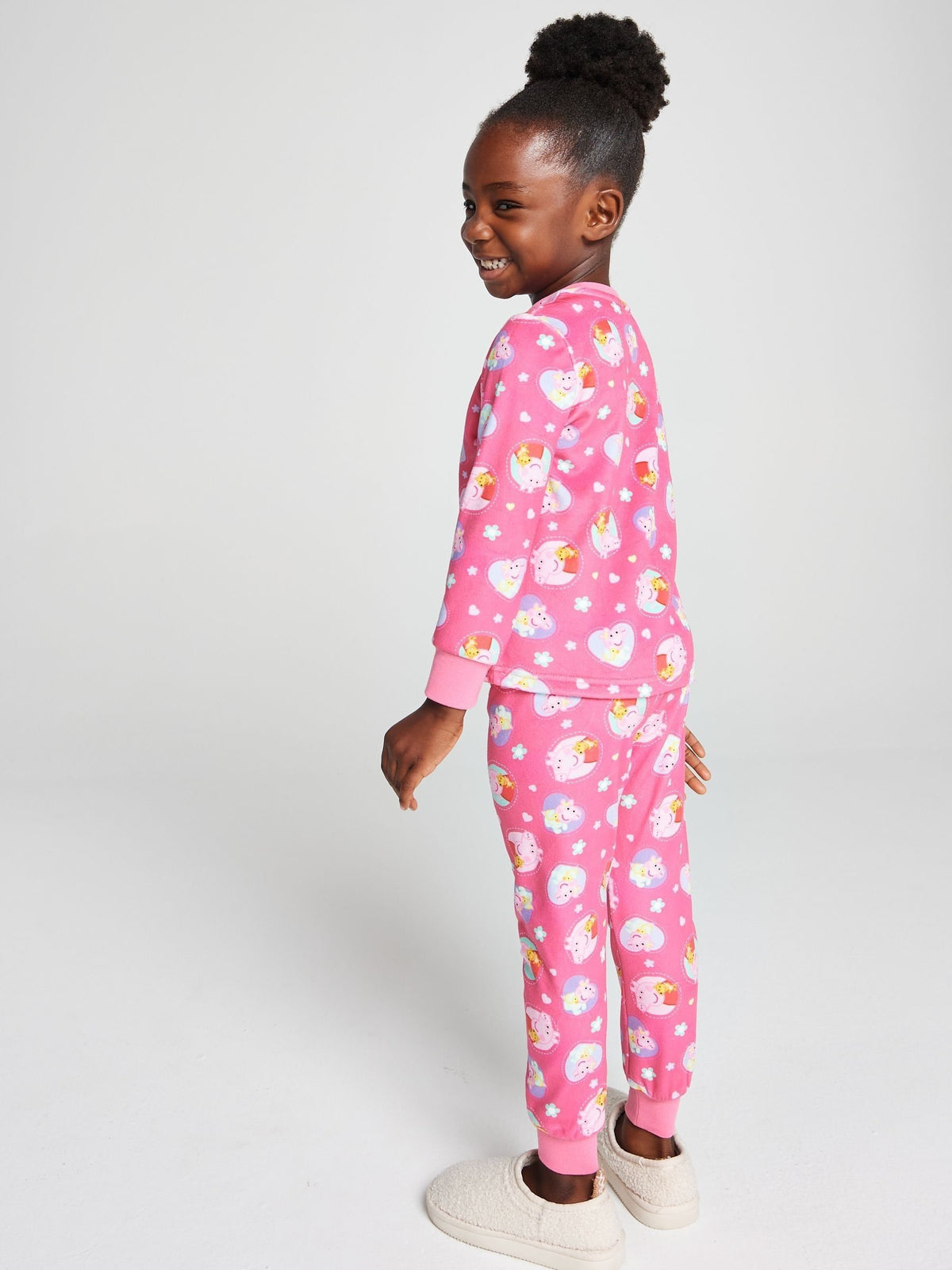 Brand Threads Pink Peppa Pig Fleece Twosie Pyjamas Set - image 6