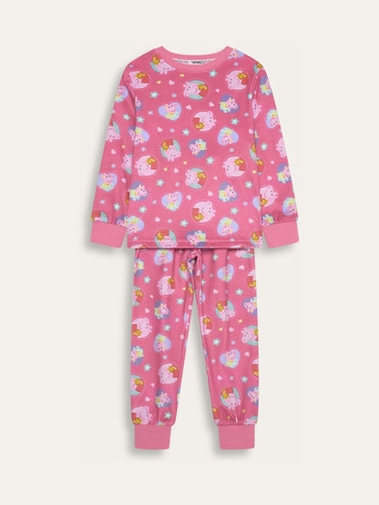 Brand Threads Pink Peppa Pig Fleece Twosie Pyjamas Set - image 7