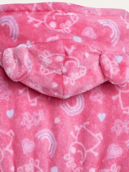 Brand Threads Pink Peppa Pig Fleece Robe - image 10