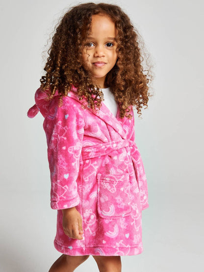 Brand Threads Pink Peppa Pig Fleece Robe - image 2