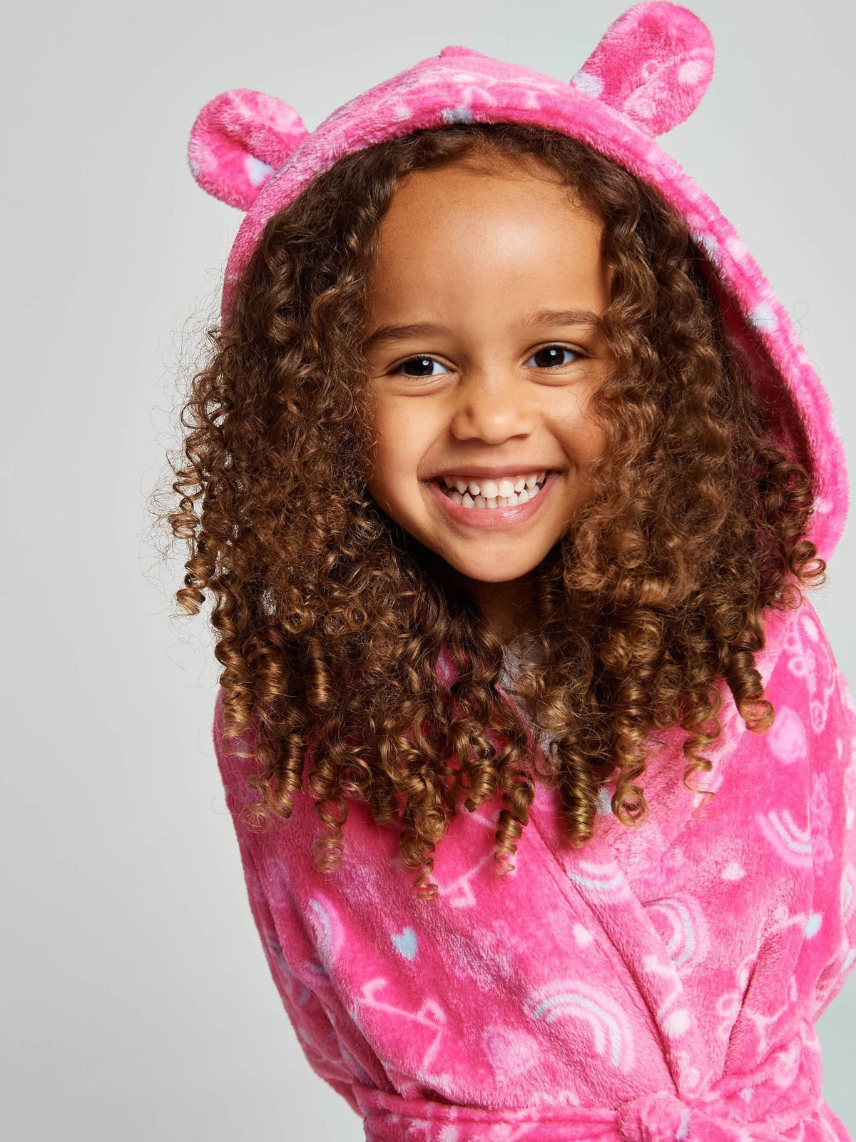 Brand Threads Pink Peppa Pig Fleece Robe - image 4