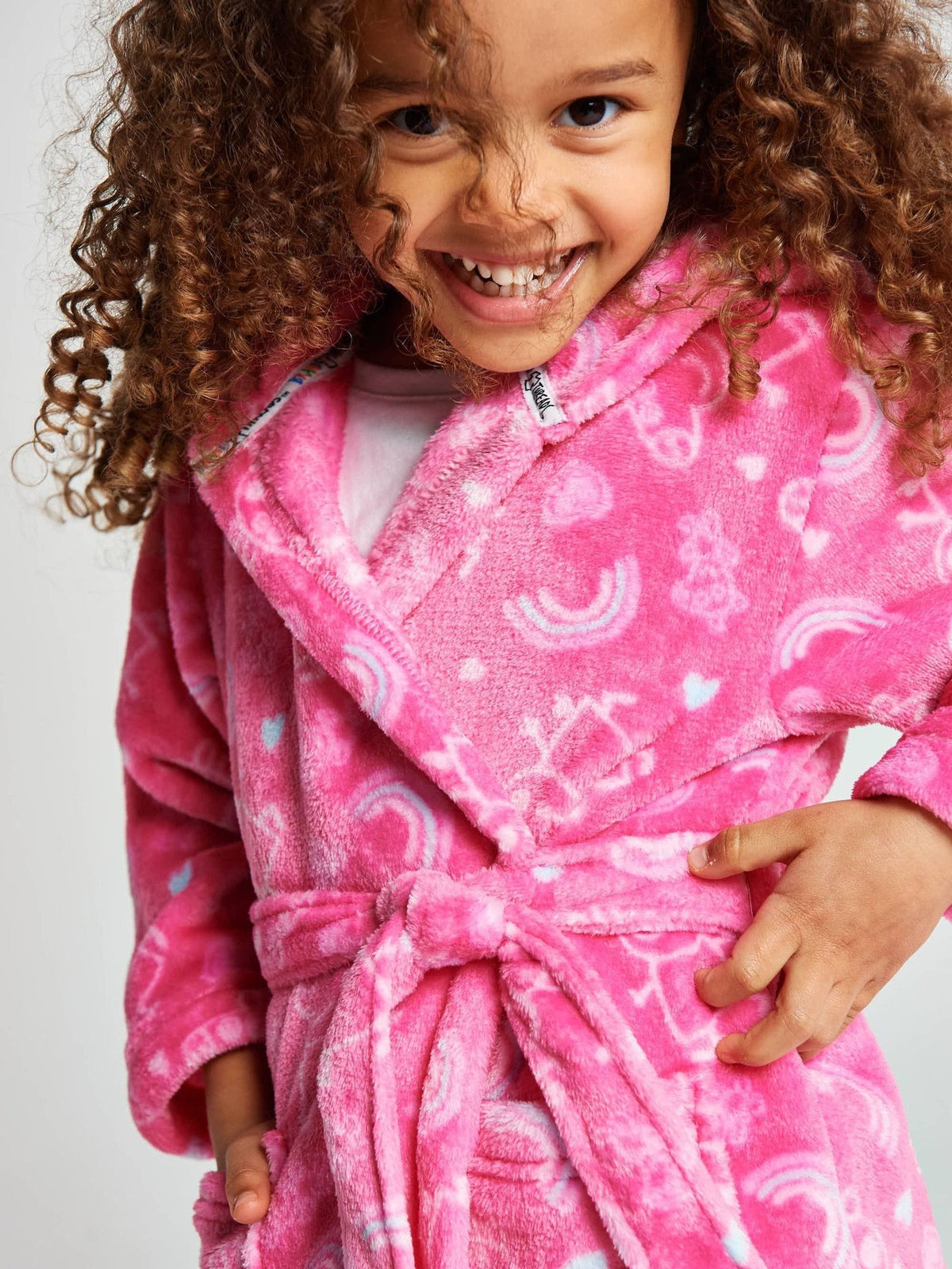 Brand Threads Pink Peppa Pig Fleece Robe - image 5