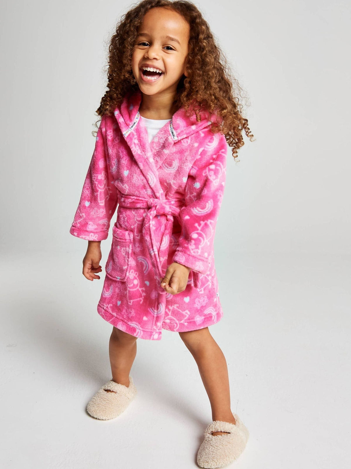 Brand Threads Pink Peppa Pig Fleece Robe - image 6