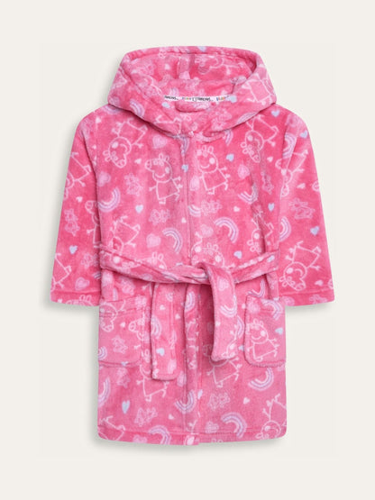 Brand Threads Pink Peppa Pig Fleece Robe - image 7