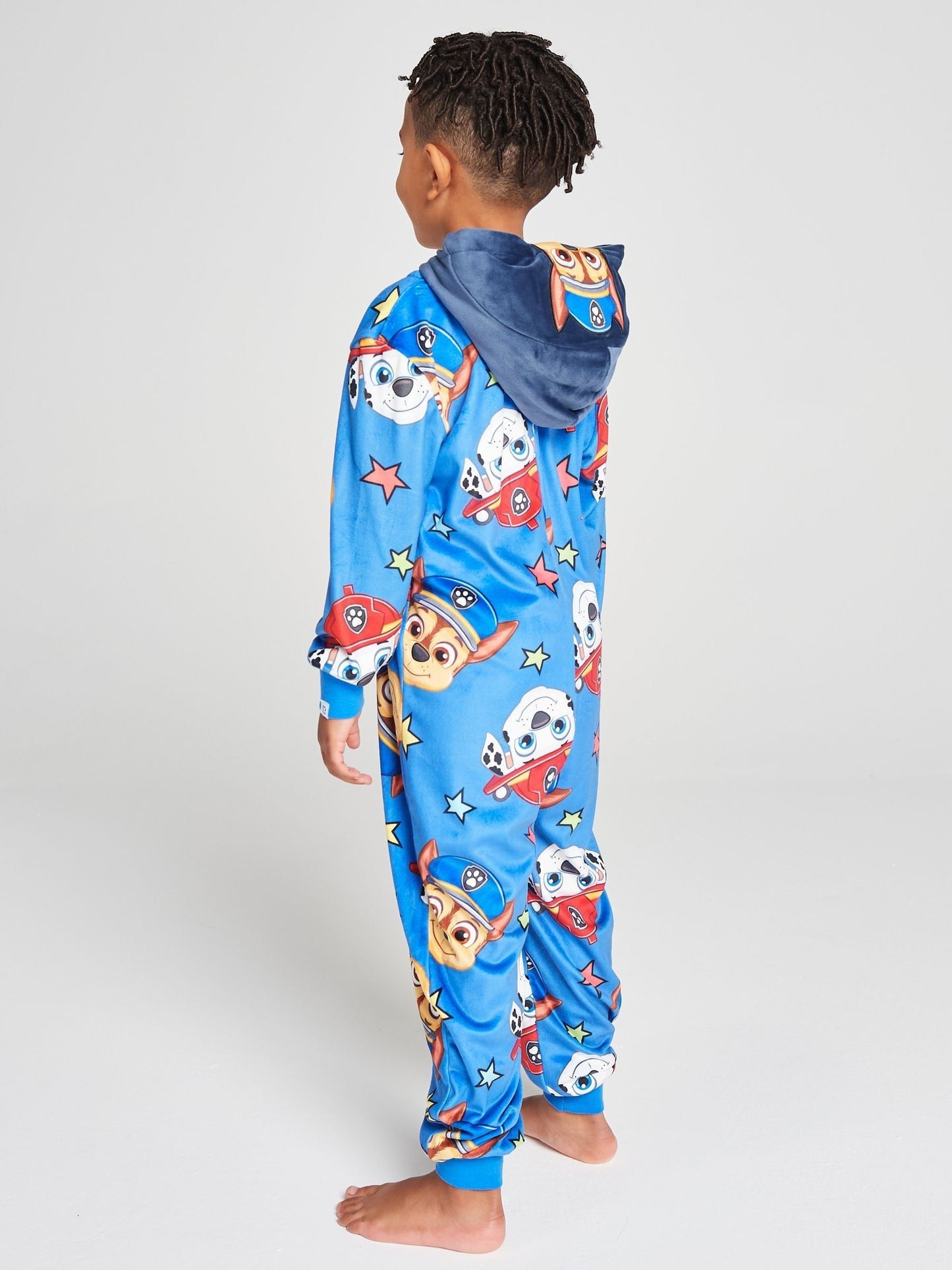 Dsiney Kidz - Brand Threads Blue Paw Patrol Fleece All-In-One image 3