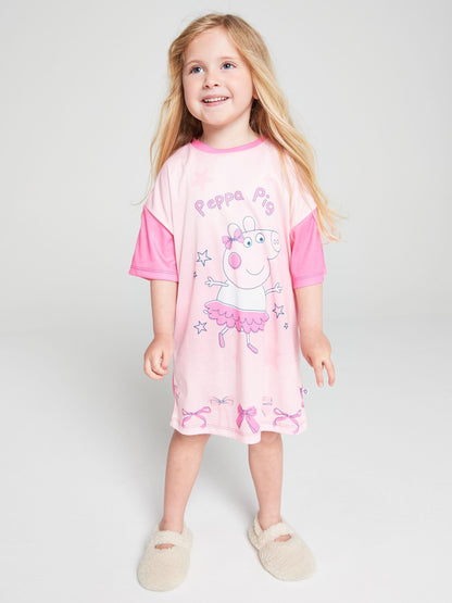 Brand Threads Pink Peppa Pig Nightie - image 4