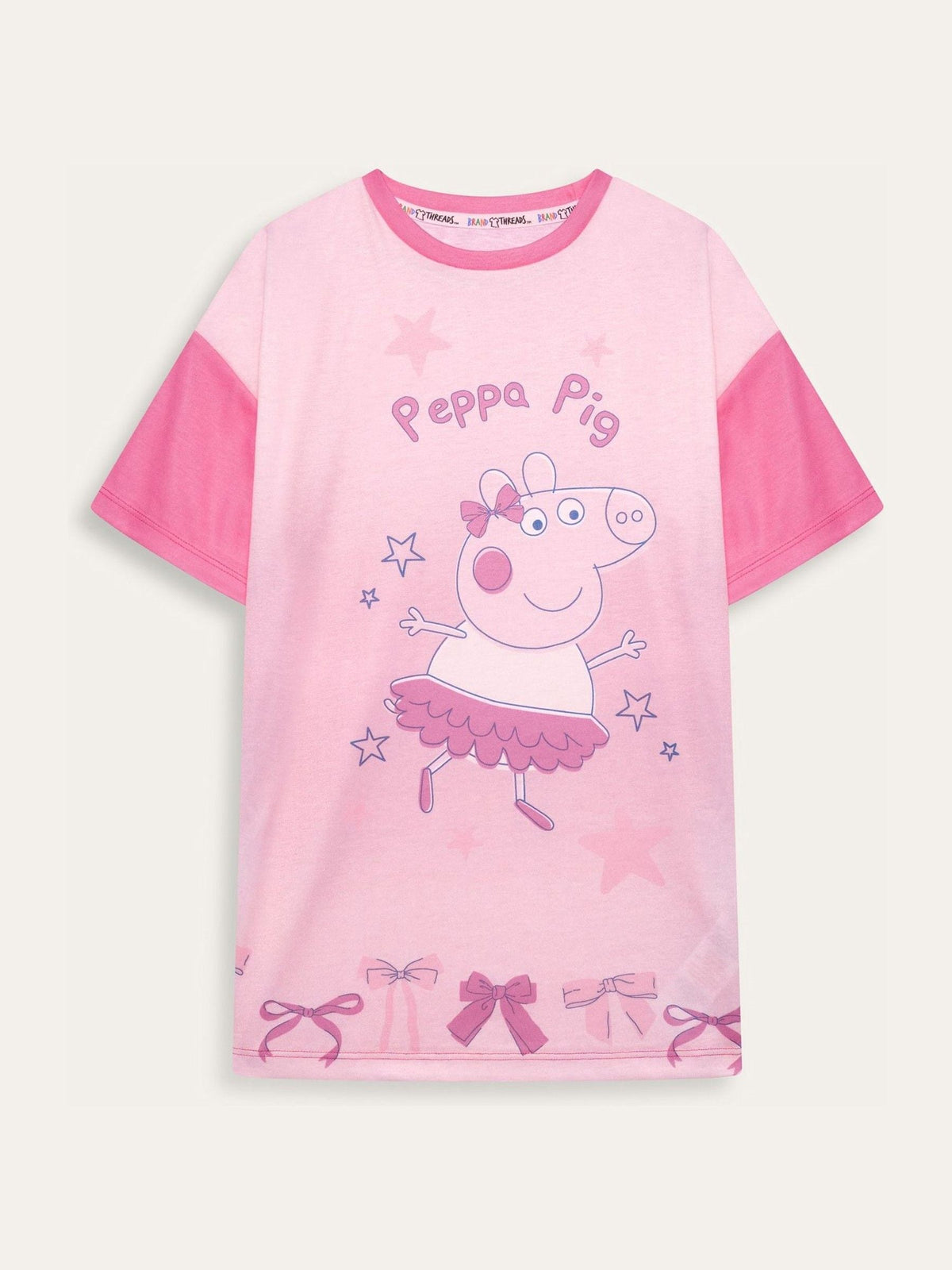 Brand Threads Pink Peppa Pig Nightie - image 7