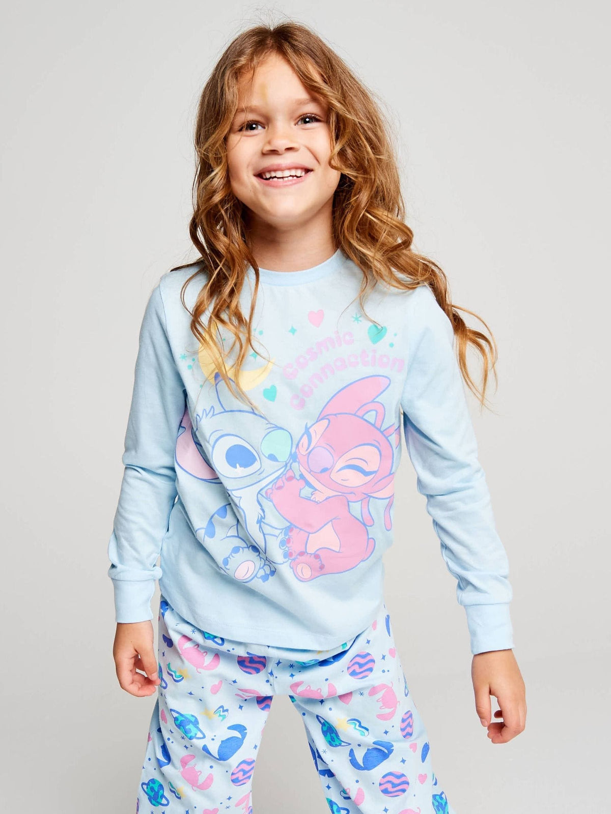 Brand Threads Blue Lilo & Stitch Pyjamas Set - image 4