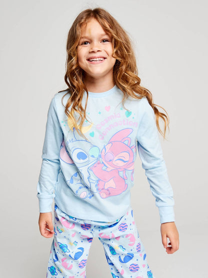 Brand Threads Blue Lilo & Stitch Pyjamas Set - image 4