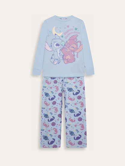Brand Threads Blue Lilo & Stitch Pyjamas Set - image 7