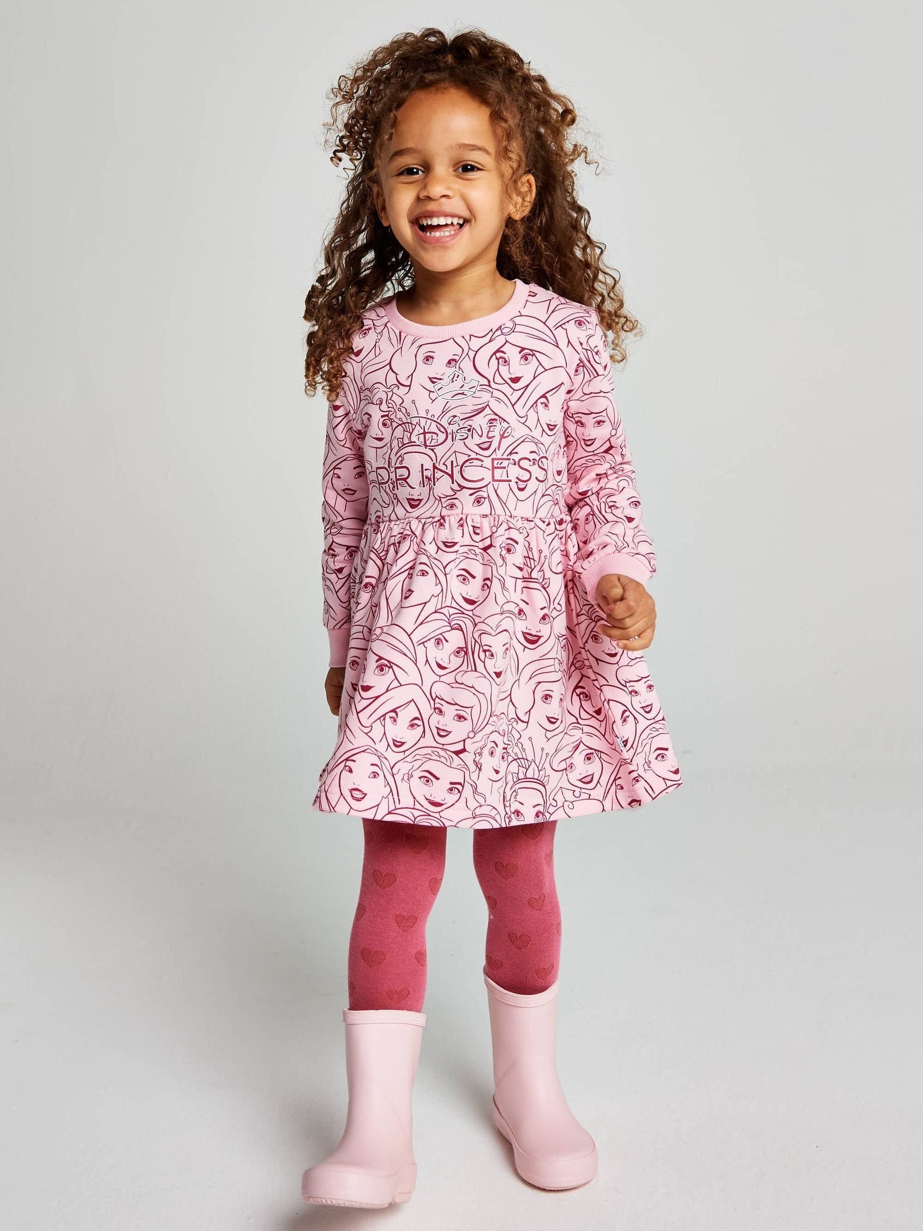 Dsiney Kidz - Brand Threads Pink Princess Jumper Dress image 2