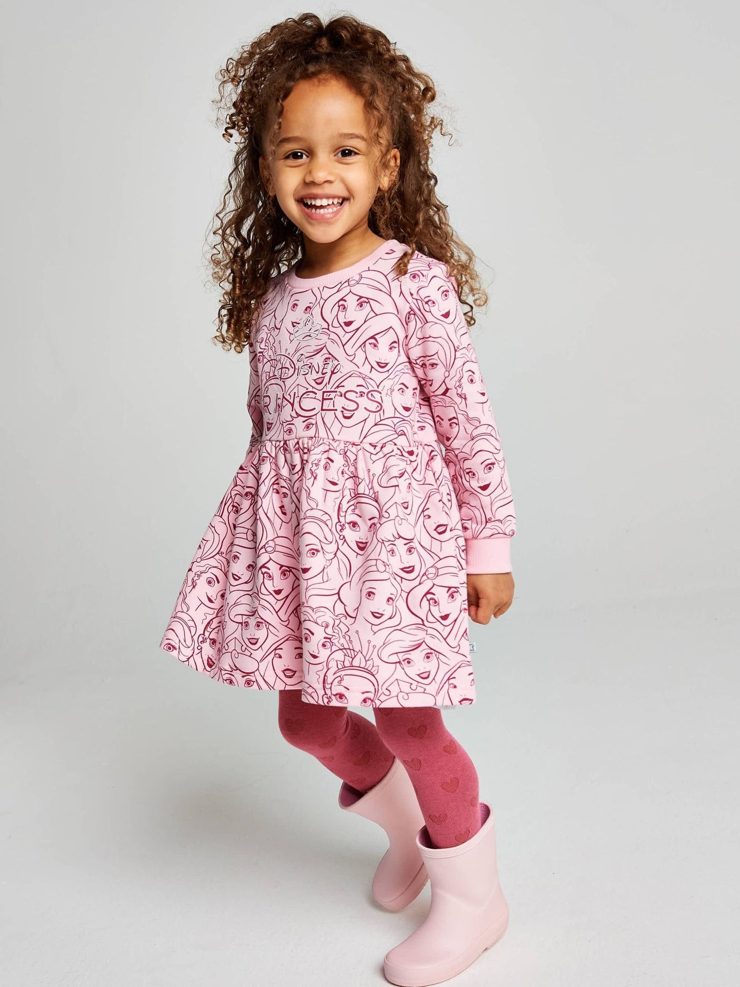 Dsiney Kidz - Brand Threads Pink Princess Jumper Dress image 3