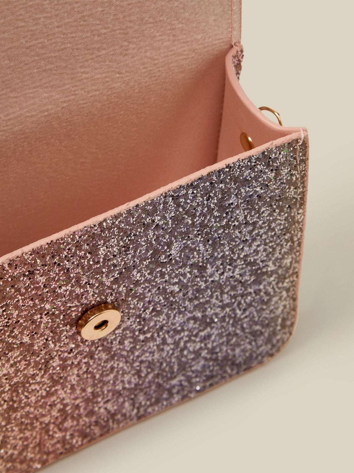 Monsoon Pink Ombré Glitter Cross-Body Bag - image 2