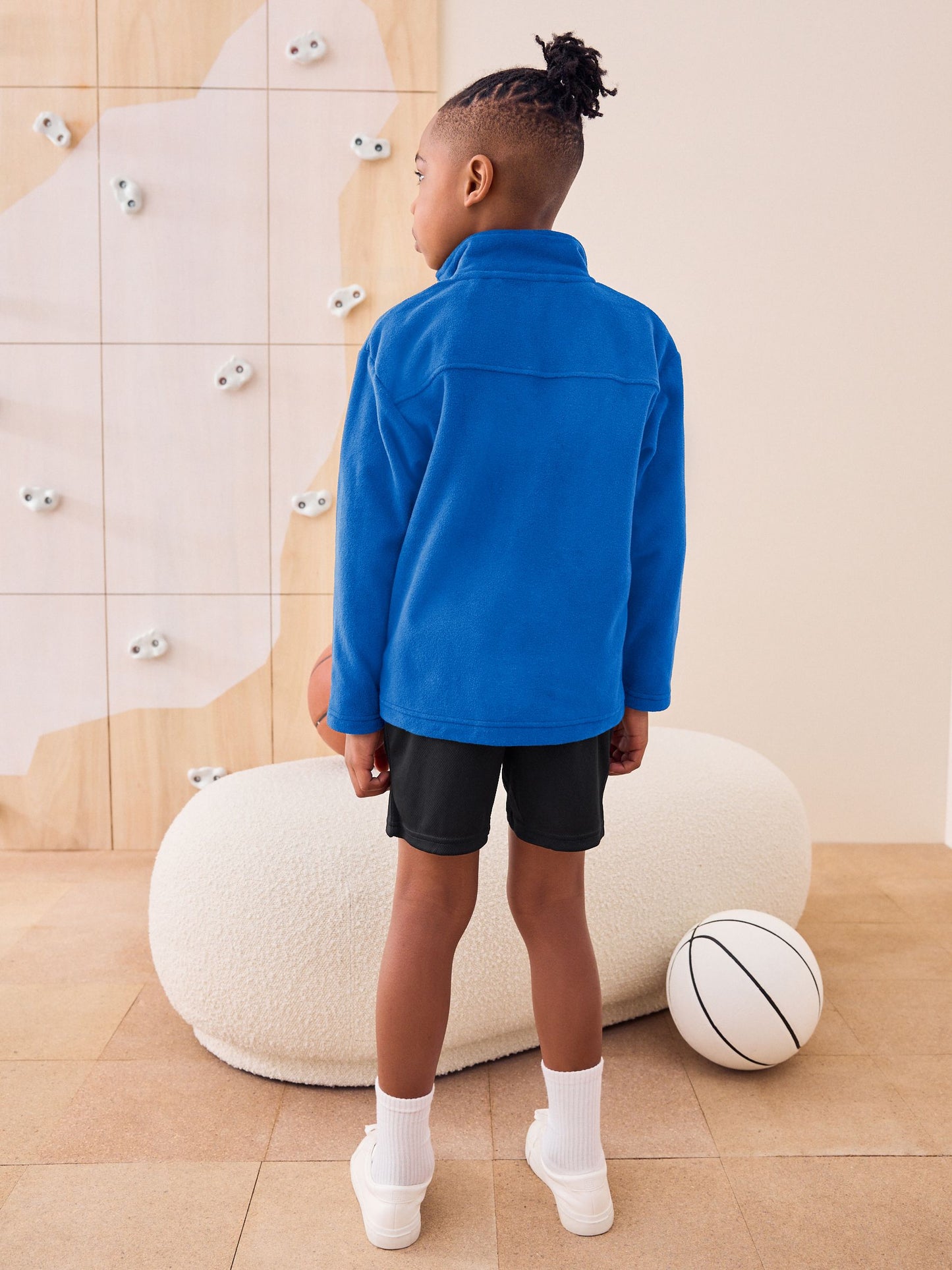 Dsiney Kidz - Cobalt Blue Zip-Up Fleece Jacket With Pockets (3-16yrs) image 2