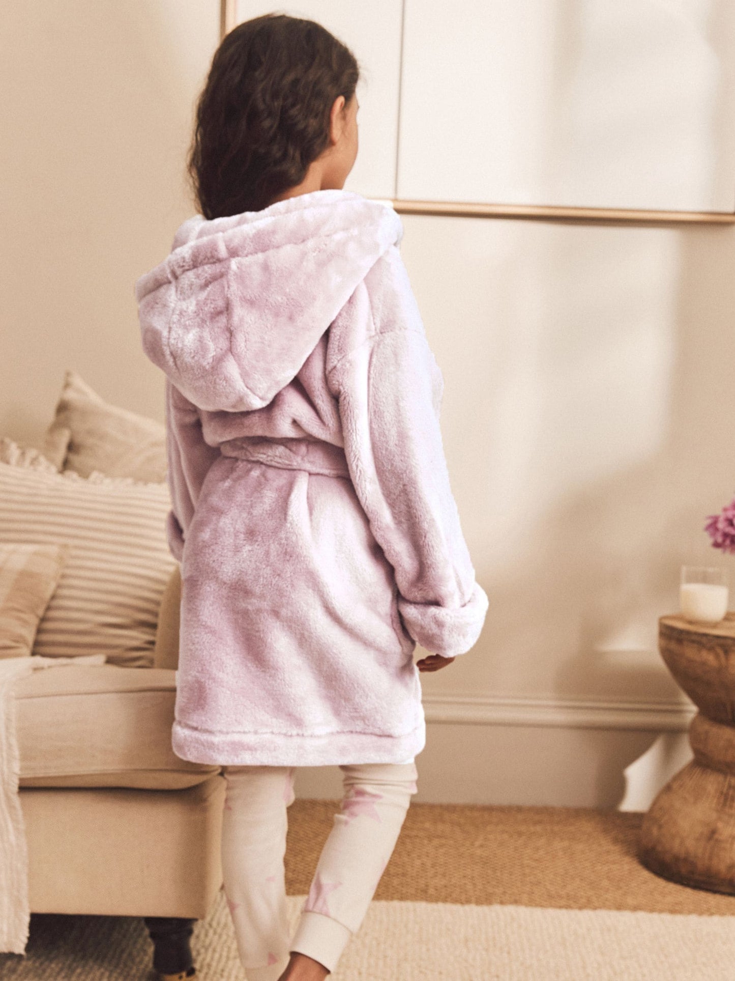 Pink Soft Touch Fleece Dressing Gown (9mths-16yrs)