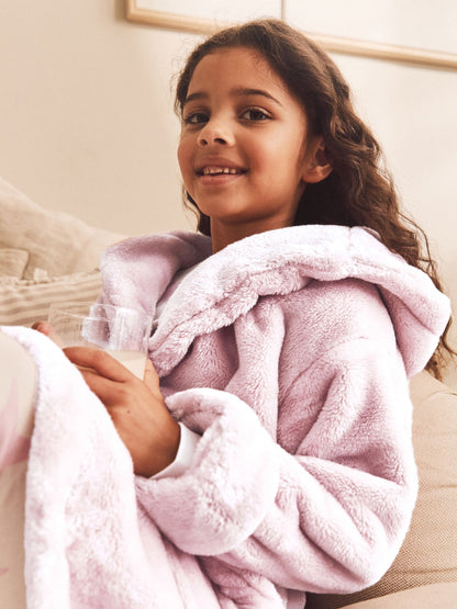 Pink Soft Touch Fleece Dressing Gown (9mths-16yrs)