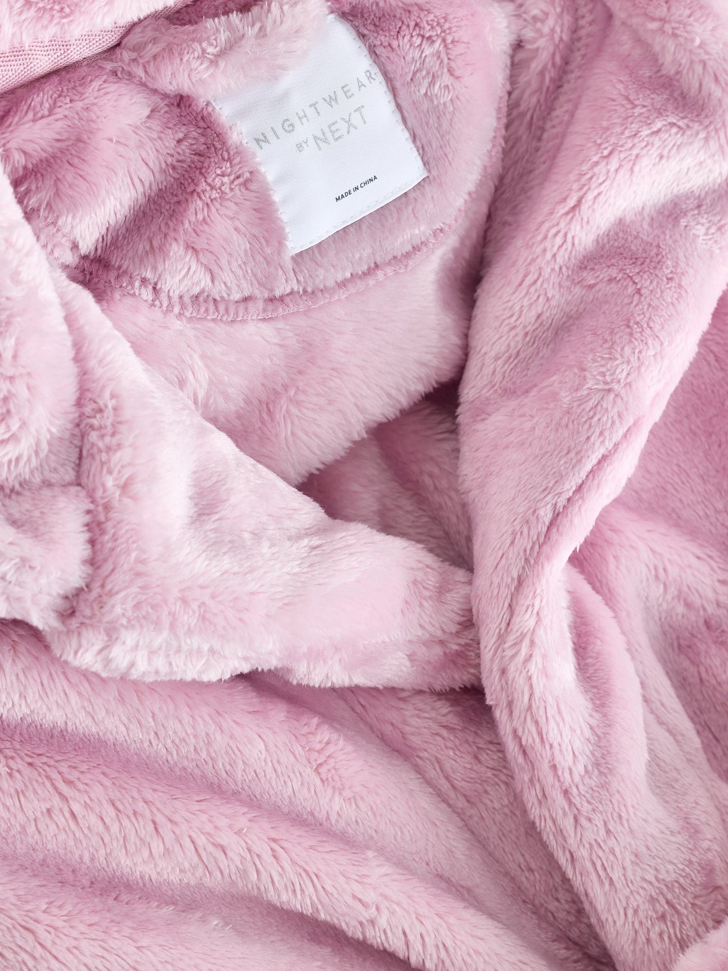 Pink Soft Touch Fleece Dressing Gown (9mths-16yrs) image 8