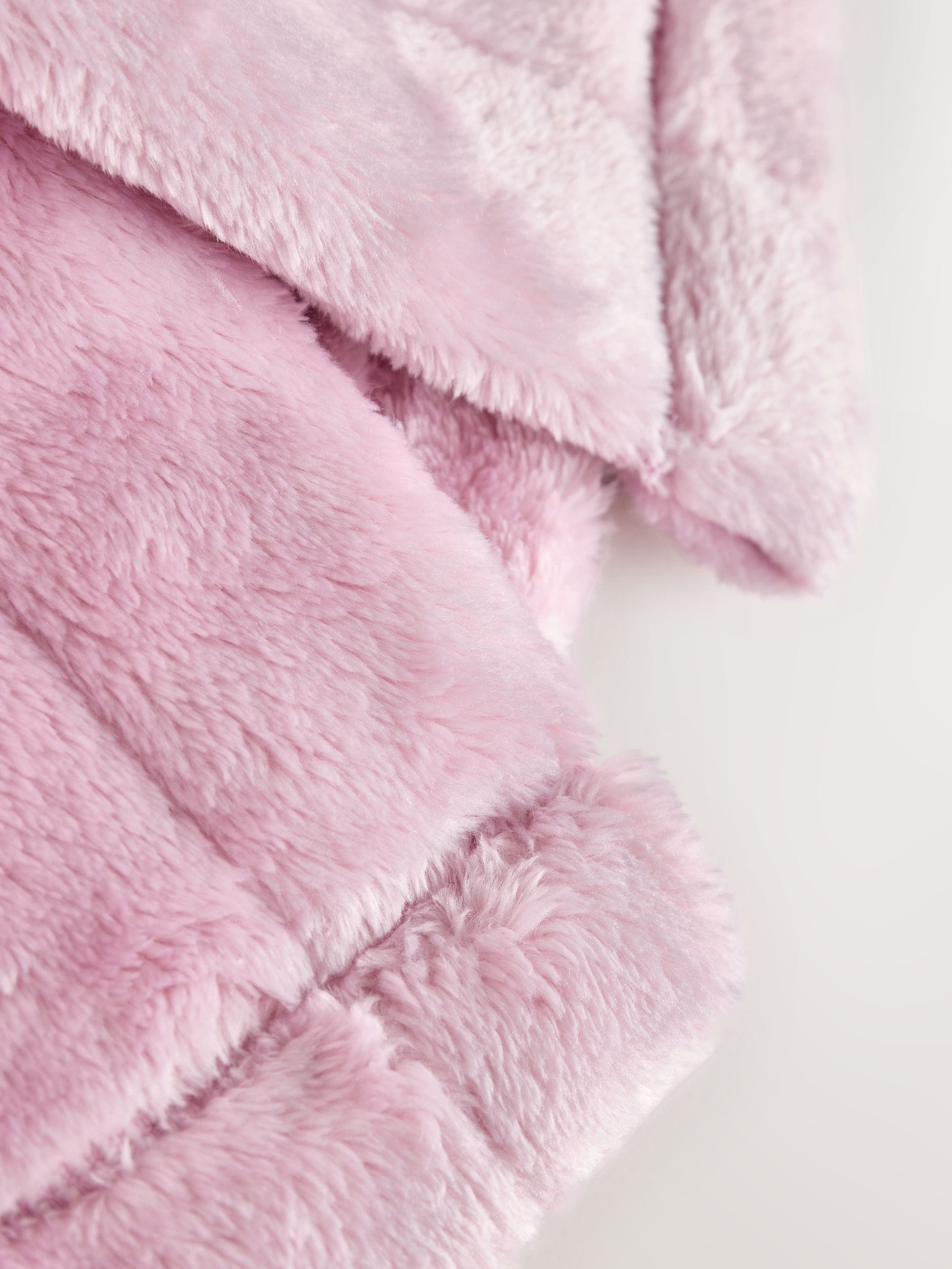 Pink Soft Touch Fleece Dressing Gown (9mths-16yrs) image 9